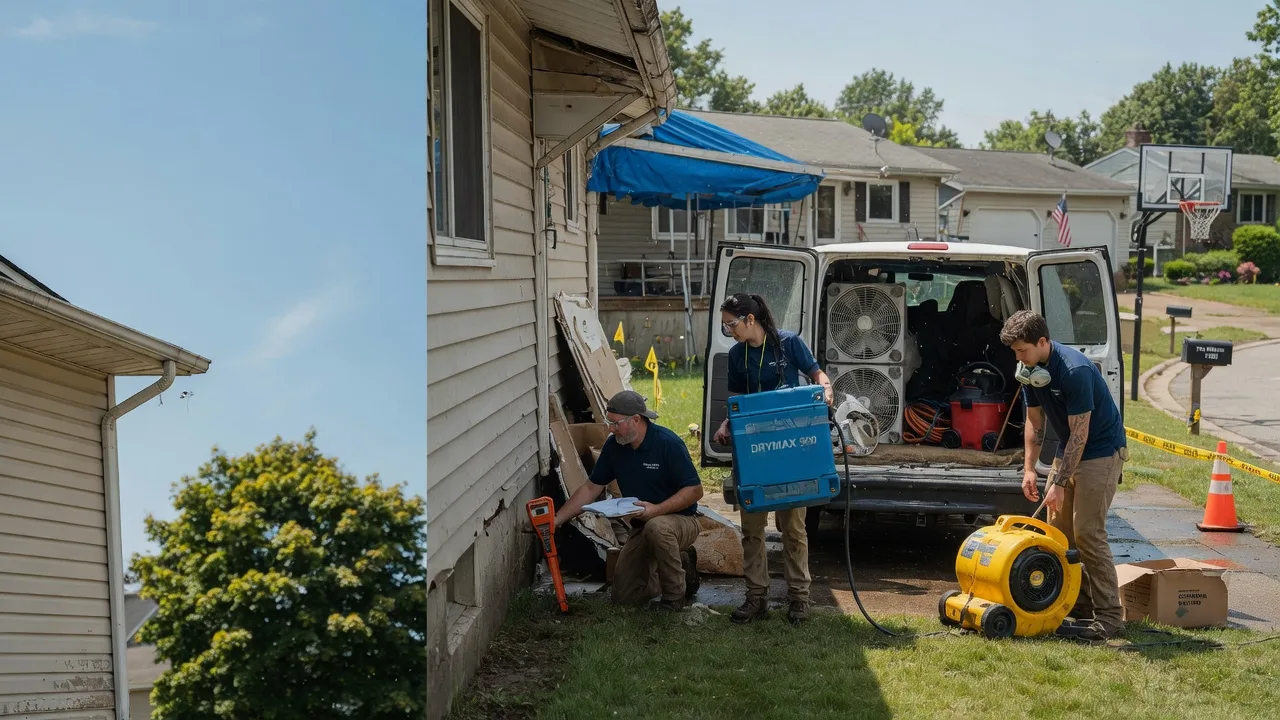 Ceiling Leak Cleanup in Creston, IA near me